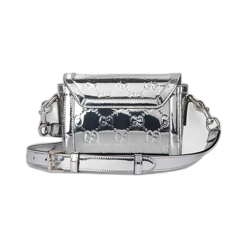 Mini Embossed Gg Shoulder Bag