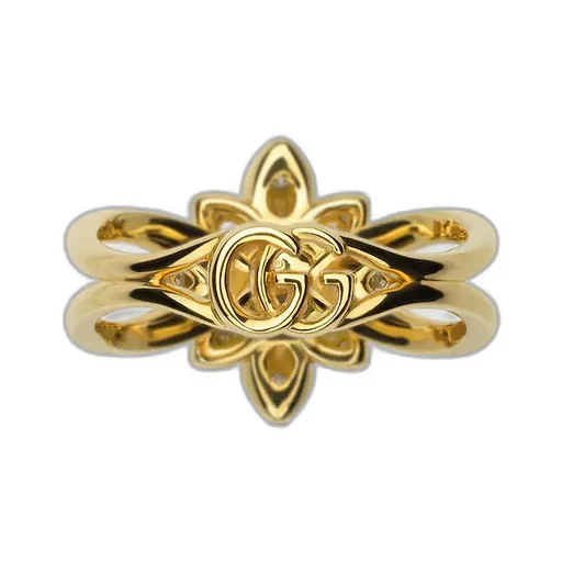 Gucci Flora 18K Diamond Ring