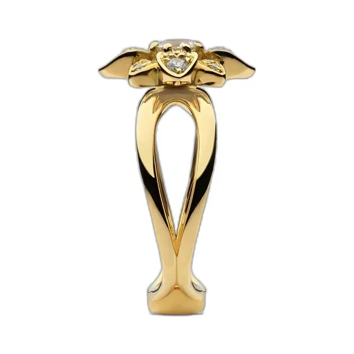 Gucci Flora 18K Diamond Ring