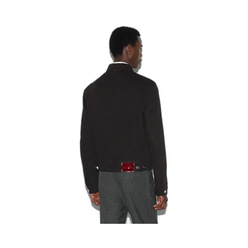 Gg Denim Jacquard Jacket