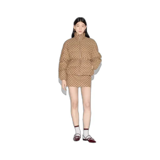 Gg Canvas Bomber Jacket