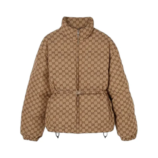 Gg Canvas Bomber Jacket