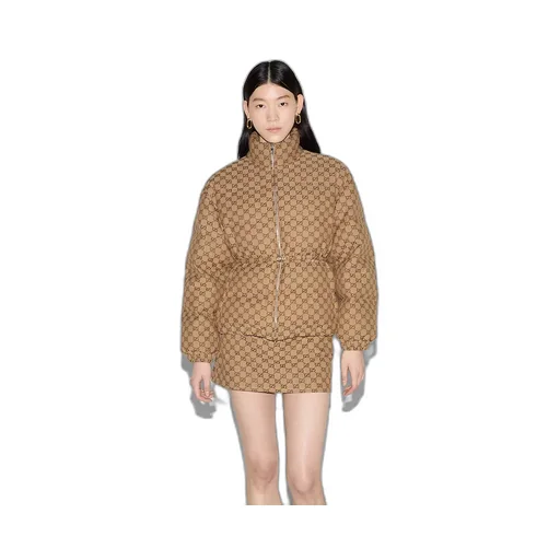 Gg Canvas Bomber Jacket