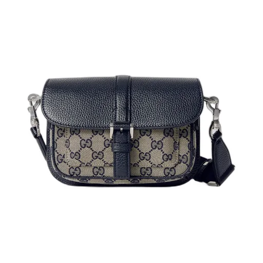Bi-Colour Gg Super Mini Bag