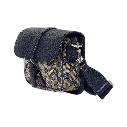 Bi-Colour Gg Super Mini Bag