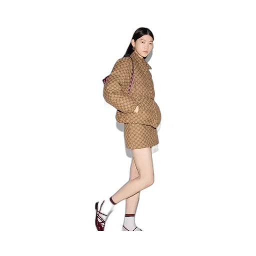Gg Canvas Bomber Jacket