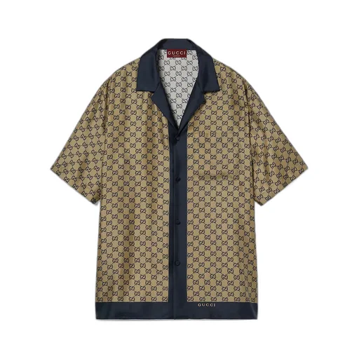 Printed Silk Shirt