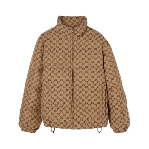 Gg Canvas Bomber Jacket