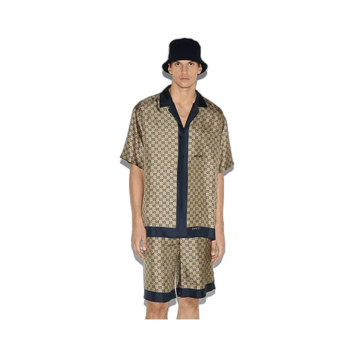 Printed Silk Shirt
