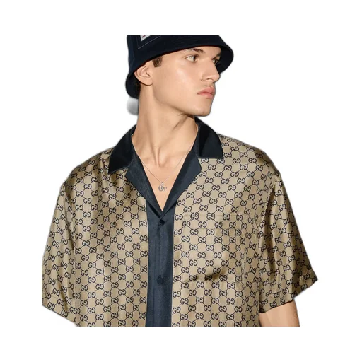 Printed Silk Shirt