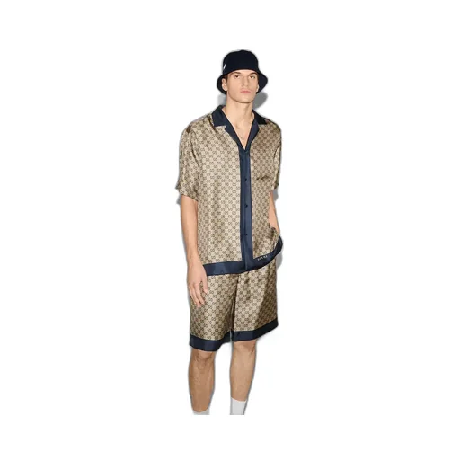 Printed Silk Shirt
