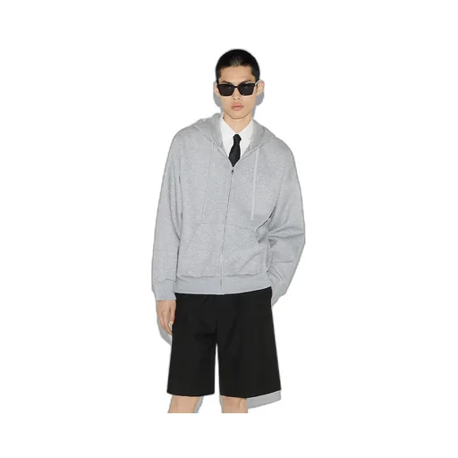 Cotton Jersey Hooded Sweatshirt