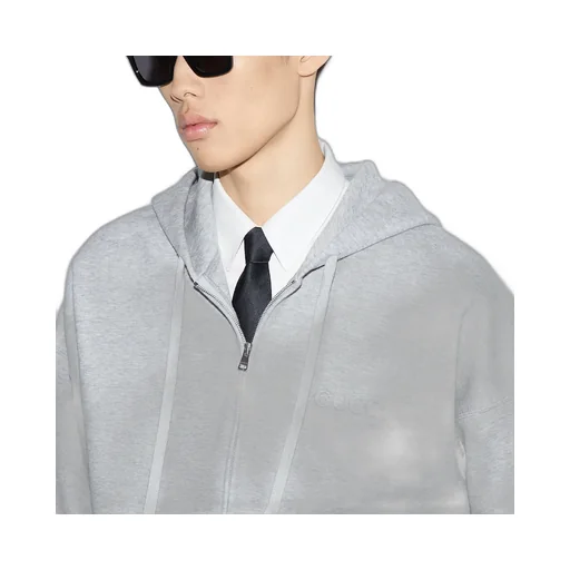 Cotton Jersey Hooded Sweatshirt