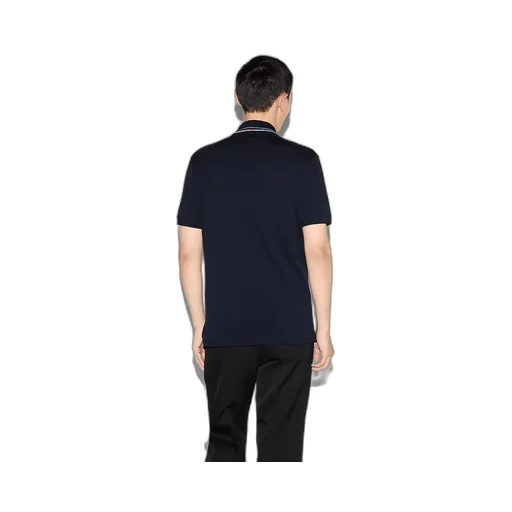 Embroidered Stretch Cotton Polo Shirt