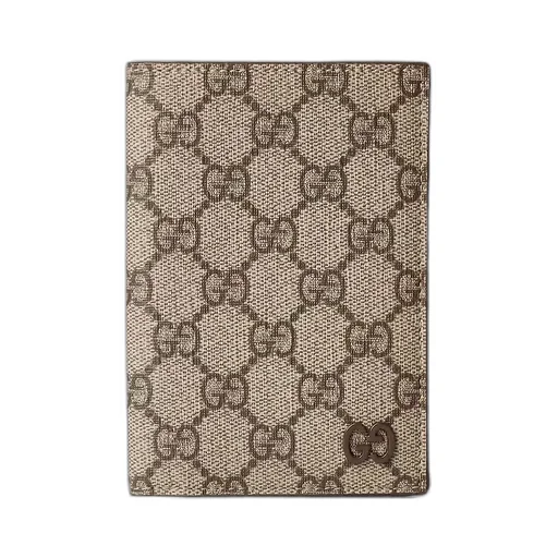 Brown Interior Gg Passport Case