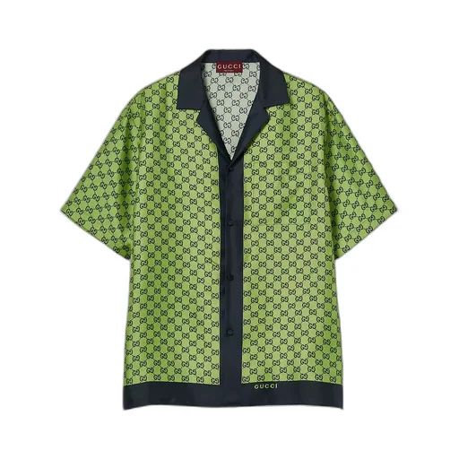 Printed Silk Shirt