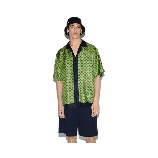 Printed Silk Shirt