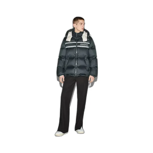 Nylon Puffer Jacket