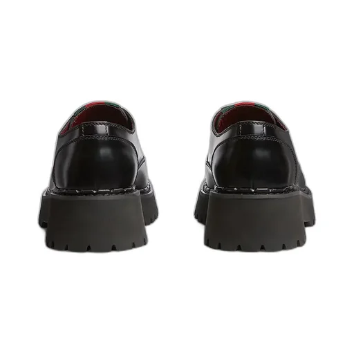 Lace-Up Shoe With Web