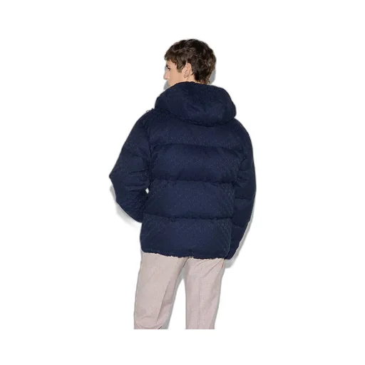 Gg Canvas Down Jacket