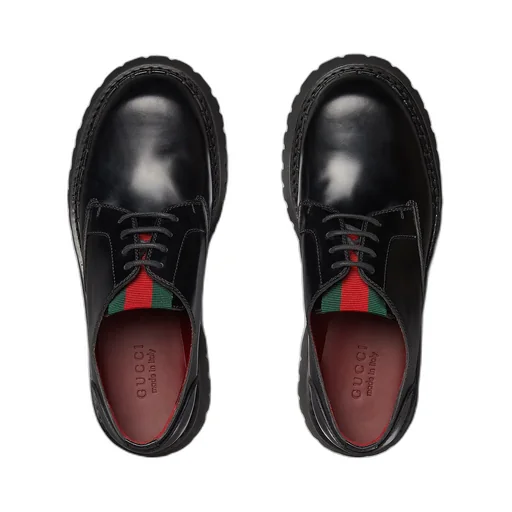 Lace-Up Shoe With Web