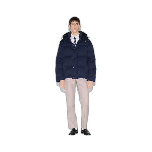 Gg Canvas Down Jacket
