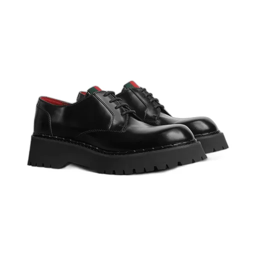 Lace-Up Shoe With Web