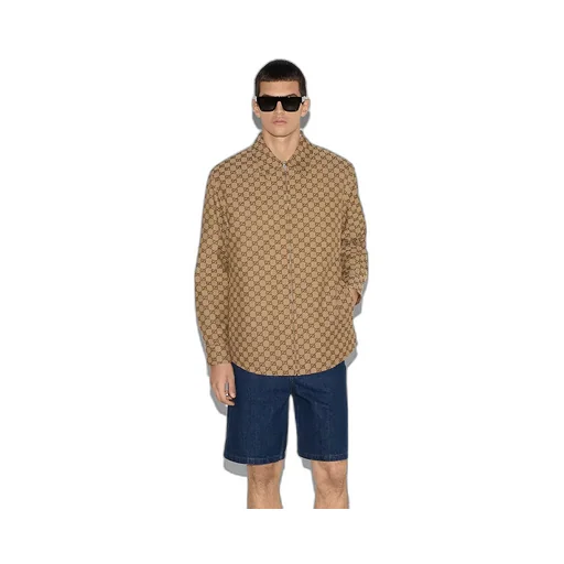 Gg Canvas Overshirt