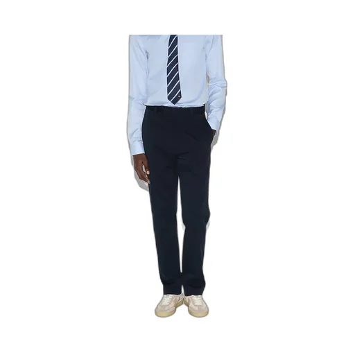 Cotton Gabardine Trouser With Web