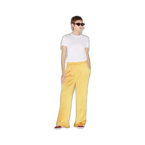 Relaxed Fit Gg Jacquard Trousers