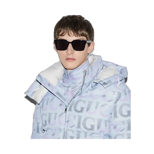 Nylon Puffer Down Jacket