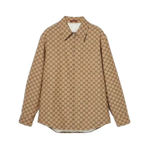 Gg Canvas Overshirt