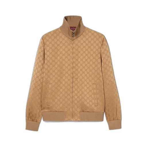 Gg Jacquard Zip Jacket