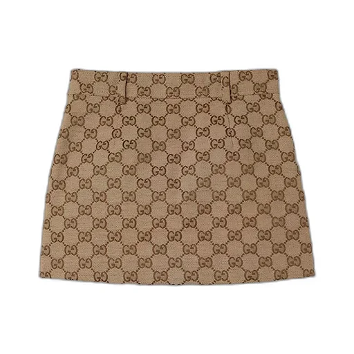 Children's Gg Canvas Skirt