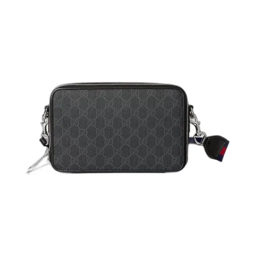 Gg Black Small Shoulder Bag