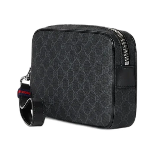 Gg Black Small Pouch