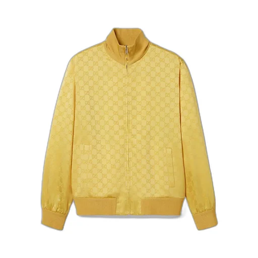 Gg Jacquard Zip Jacket