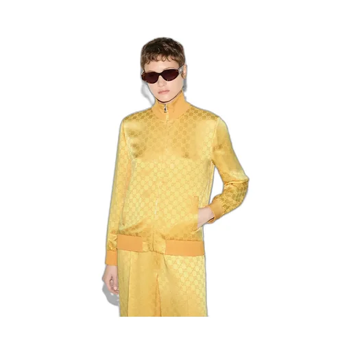 Gg Jacquard Zip Jacket