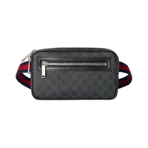 Gg Black Small Belt Bag