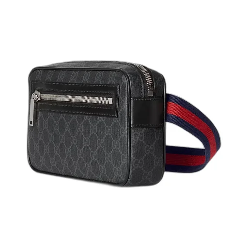 Gg Black Small Belt Bag