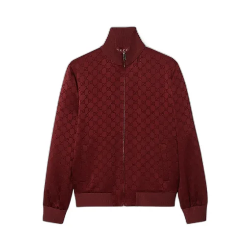 Gg Jacquard Zip Jacket