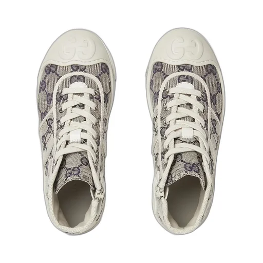 Children's High Top Canvas Trainer