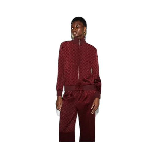 Gg Jacquard Zip Jacket