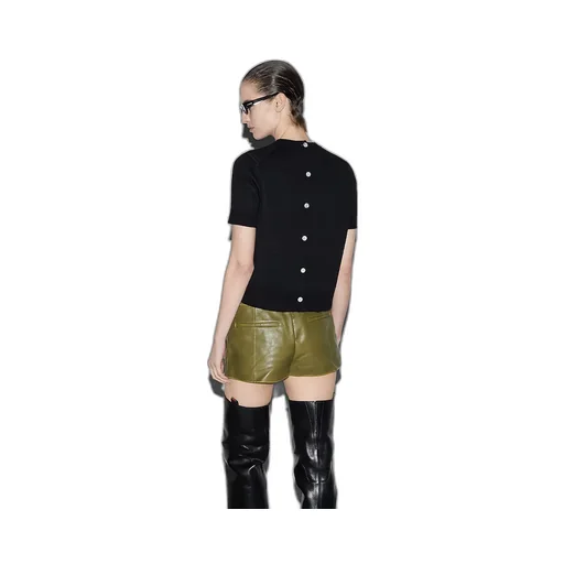 Wool Top With Gucci Intarsia