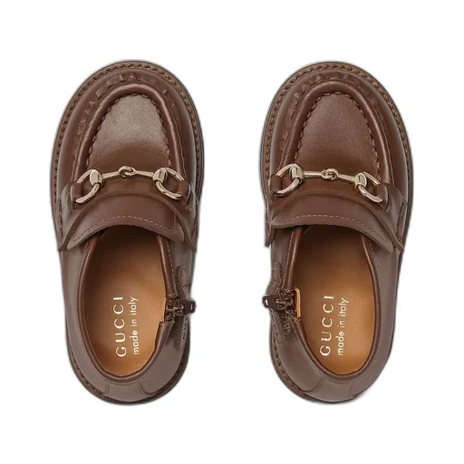 Toddler Horsebit Leather Boot