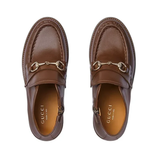 Children's Horsebit Leather Boot