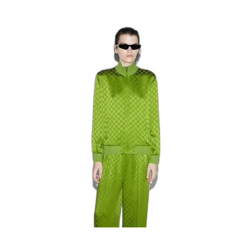 Gg Jacquard Zip Jacket