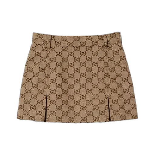 Children's Gg Canvas Skirt