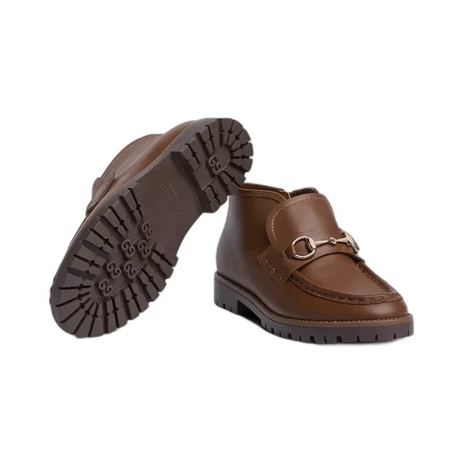 Children's Horsebit Leather Boot