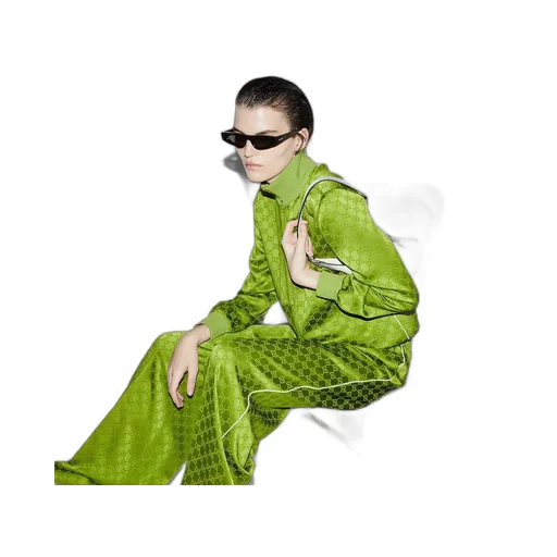 Gg Jacquard Zip Jacket